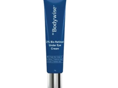 BeBodywise 2% Bio Retinol Under Eye Cream for Dark Circles, Fine Lines & Wrinkles Hot on Sale