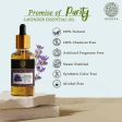 Buddha Natural Lavender Pure Essential Oil - For Healthy Hair, Skin, Sleep Sale