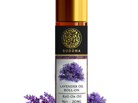 Buddha Natural Lavender Therapeutic Roll-On - For Stress Relief, Headaches, & Insomnia Deodorant Roll-on Discount