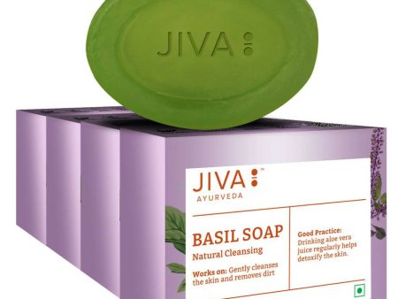 Jiva Ayurveda Basil Bathing Soap Cheap