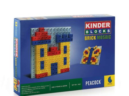 Peacock Brick Mosaic Learning & Educational Building Interlocking Blocks Set For Kids For Cheap