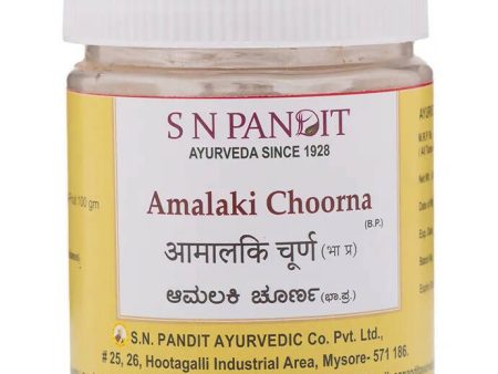 S N Pandit Ayurveda Amalaki Choorna Online Hot Sale