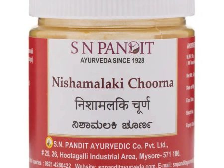 S N Pandit Ayurveda Nishamalaki Choorna Online Sale