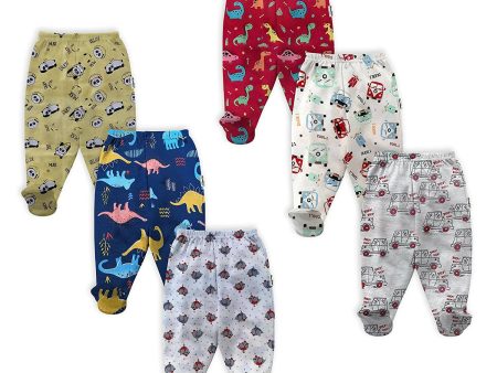 NammaBaby Unisex Assorted Printed Pajama Leggings Multicolor Fashion