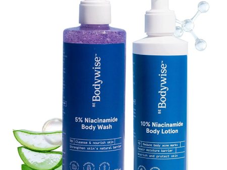 BeBodywise 5% Niacinamide Body Wash & 10% Niacinamide Body Lotion Cheap