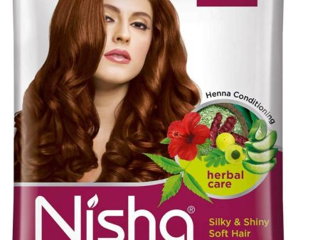 Nisha Henna Based Hair Color Natural Brown Fashion