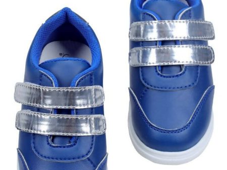 Tiny Bugs Unisex Double Strap Sneakers - Blue For Discount