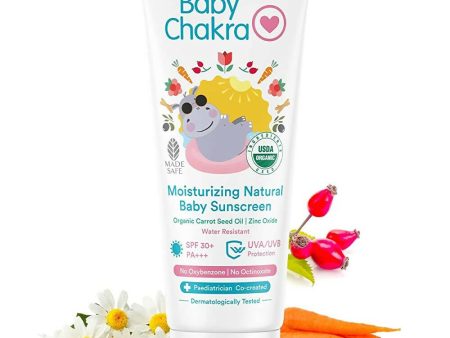 BabyChakra Moisturizing Natural Baby Sunscreen on Sale