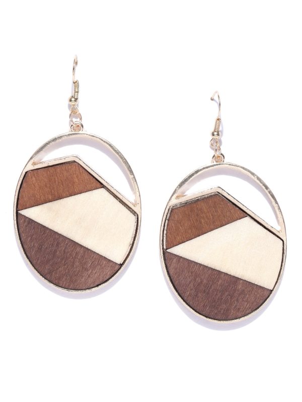 Priyaasi Fancy Fusion Wooden Earrings For Girls Women For Sale