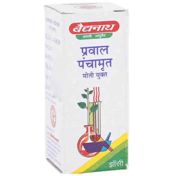 Baidyanath Jhansi Prawal Panchamrit (with Pearl) Tablets Supply