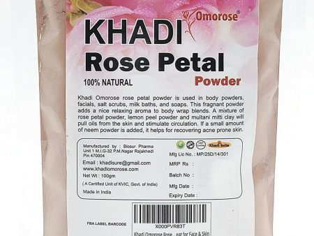 Khadi Omorose Rose Petal Powder Online Hot Sale