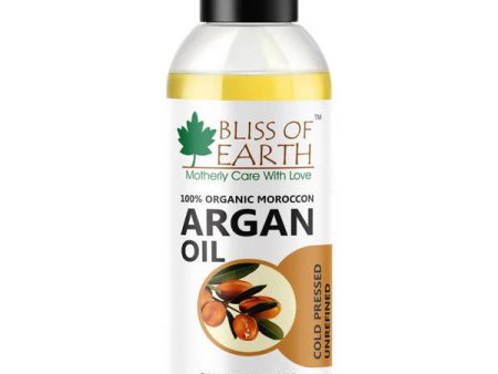 Bliss of Earth 100% Organic Moroccan Argan Oil Discount