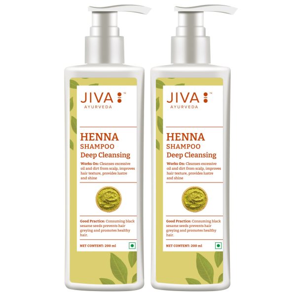 Jiva Ayurveda Henna Shampoo Online now