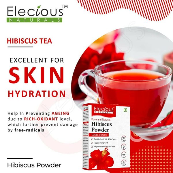 Elecious Naturals Hibiscus Powder Online Hot Sale