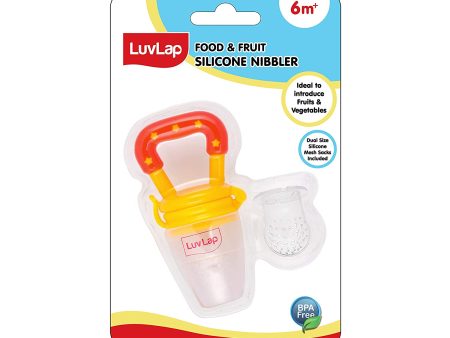 LuvLap Silicone Food Fruit Nibbler with Extra Mesh For Sale