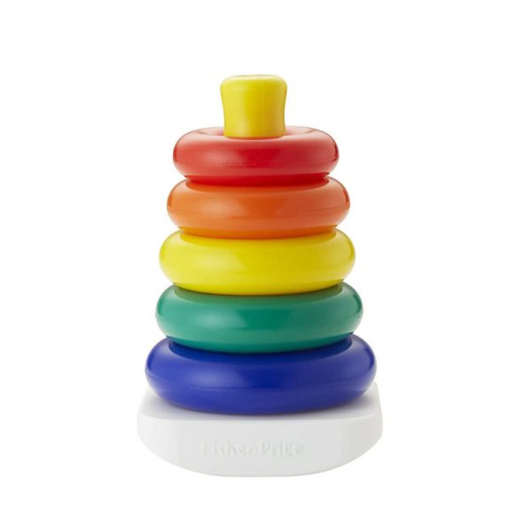 Fisher Price Rock-A-Stack - Classic Stacking Toy With 5 Colorful Rings Hot on Sale