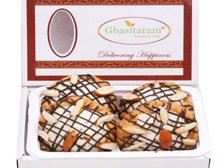 Ghasitaram Chocolate Filled Chandrakala Hot on Sale