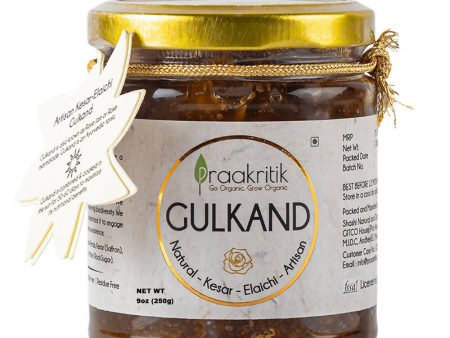 Praakritik Natutal Kesar Elaichi Artisan Gulkand Online Hot Sale