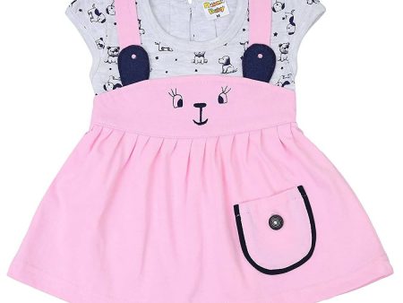 NammaBaby Baby Girl s A-Line Mini Frock Dress - Pink Online Hot Sale