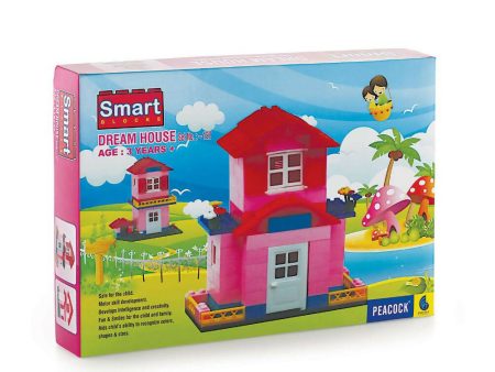 Peacock Learning & Educational Building Blocks Set For Kids - Dream House 127 Supply