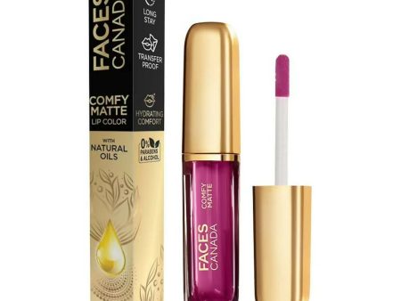 Faces Canada Comfy Matte Lip Color - End Of Story 03 Online now