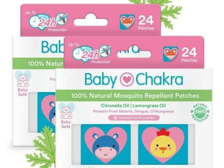 BabyChakra 100% Natural Mosquito Repellent Patches Online now