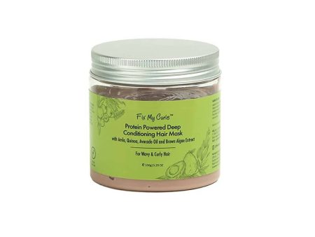 Fix My Curls Protein Powered Deep Conditioning Mask Fashion