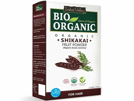 Indus Valley Bio Organic Shikakai Fruit Powder Online now