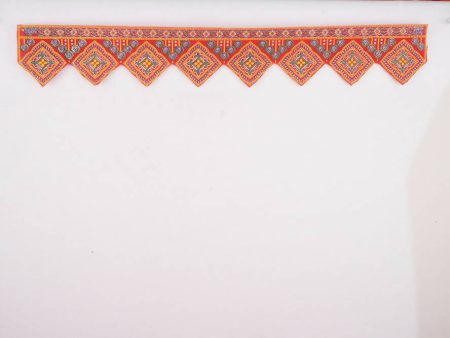 Kundan HandiKrafts Cloth Thoranna (Diamond Shape) For Cheap