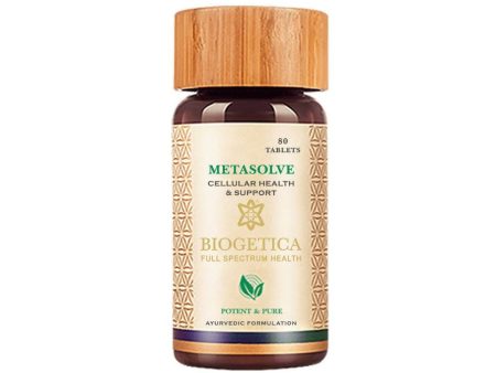 Biogetica Metasolve (Cellular Health And Immune Support, 80 Tablets) Online now