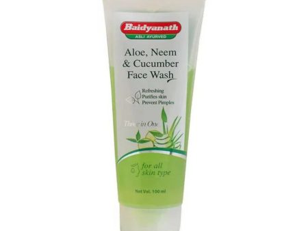 Baidyanath Jhansi Aloe, Neem & Cucumber Face Wash Supply