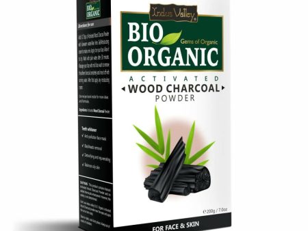 Indus Valley Bio Organic Activated Wood Charcoal Powder Sale