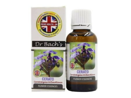 Dr. Bach s Cerato (Pure Essence) Bach Flower For Sale