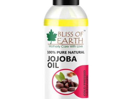 Bliss of Earth 100% Pure Natural Jojoba Oil Online Hot Sale