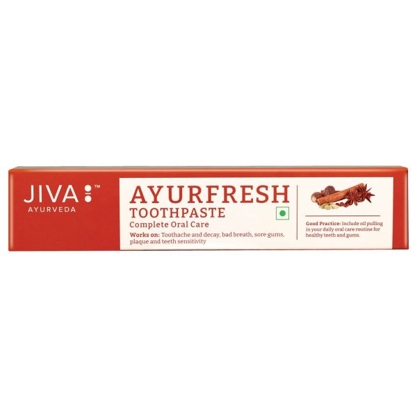 Jiva Ayurveda Ayurfresh Toothpaste With Almond Soap Free on Sale