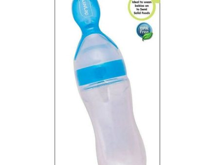 LuvLap Feeding Spoon with Squeezy food Grade Silicone Feeder bottle Online Sale