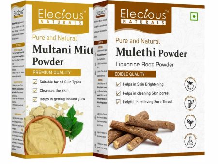 Elecious Naturals Mulethi and Multani Powder For Discount