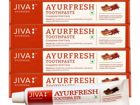 Jiva Ayurveda Ayurfresh Toothpaste With Almond Soap Free on Sale