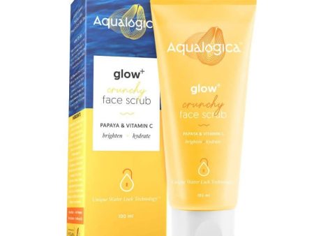 Aqualogica Glow+ Crunchy Face Scrub With papaya extracts and coconut scrub Fashion