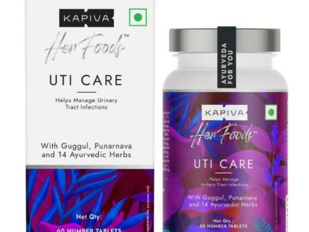 Kapiva Ayurveda Her Foods UTI Care Tablets Online Sale