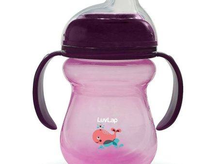 LuvLap Moby Little Spout Sipper for 6m+ (Purple) Cheap