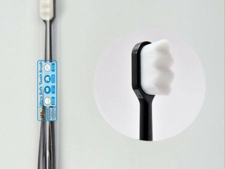 AHC Baby Ultra Soft Toothbrush With Micro Nano Bristles With Tongue Cleaner Online Sale