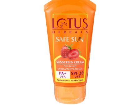 Lotus Herbals Safe Sun Sunscreen Cream - Breezy Berry SPF 20 Online