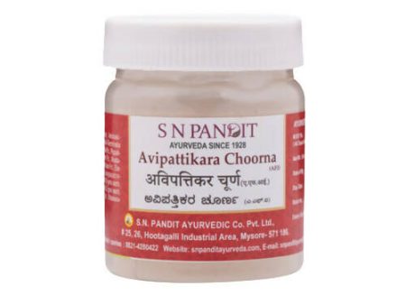 S N Pandit Ayurveda Avipattikara Choorna For Cheap