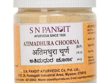 S N Pandit Ayurveda Atimadhura Choorna Sale