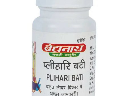 Baidyanath Jhansi Plihari Bati Tablets Sale