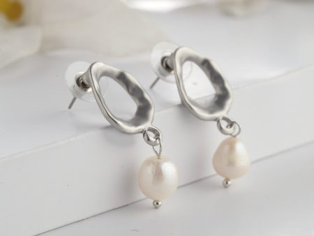 Priyaasi Drop Pearl Earrings For Girls And Women Discount