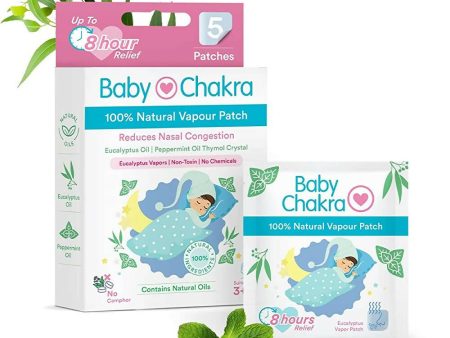 BabyChakra 100% Natural Vapour Patches for Babies For Discount