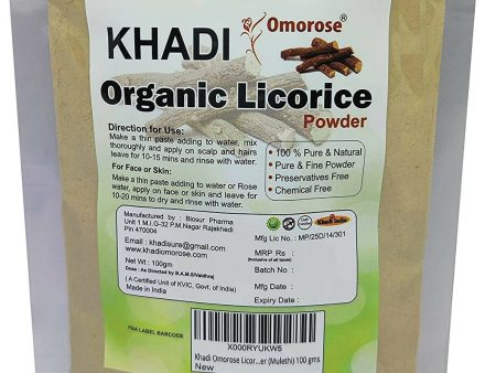 Khadi Omorose Licorice (Mulethi) Powder Fashion