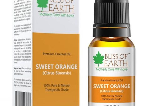 Bliss of Earth Premium Essential Oil Sweet Orange Sale